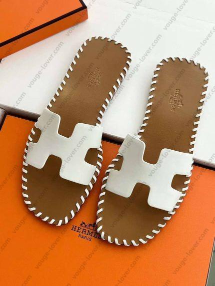 Шлепки Hermes Oran