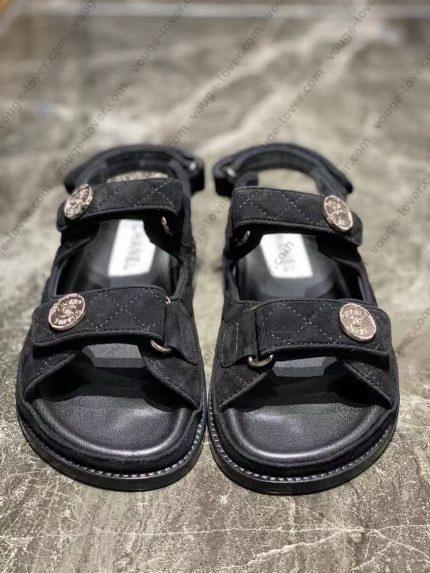 DAD SANDALS из замши CHANEL