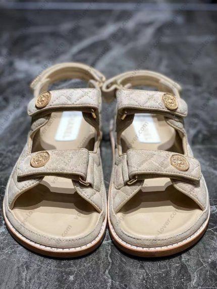 DAD SANDALS из замши CHANEL