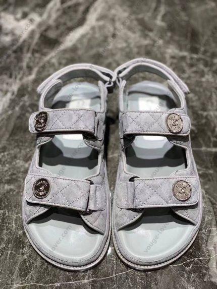 DAD SANDALS из замши CHANEL